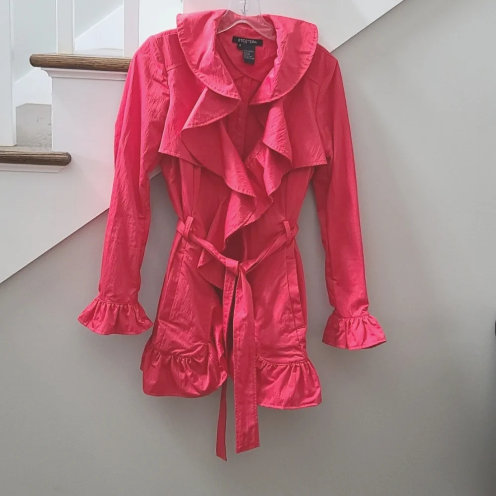 Etcetera Ruffled Jacket - Picture 1 of 4